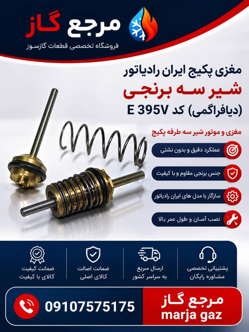 مغزی پکیج ایران رادیاتور