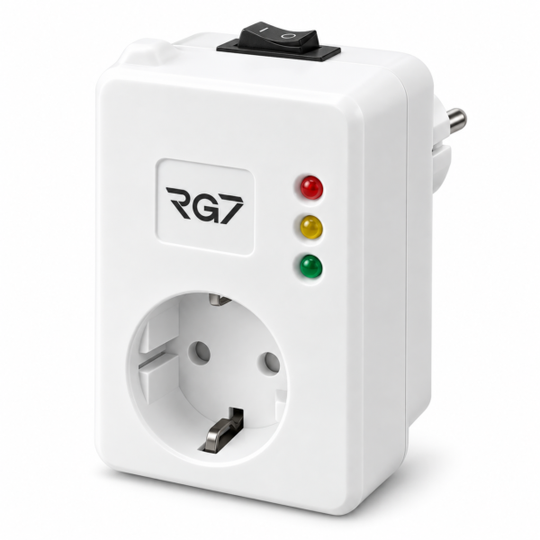 محافظ برق پکیج RG7 تک پریز